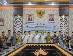 Qomaru Minta Bakal Calon Pemimpin BAZANAS Terpilih Kota Metro, Dapat Selalu Bersinergi dan Berkomunikasi dengan Pemerintah Kota Metro