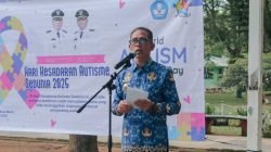 Dukung Anak Berkebutuhan Khusus, Metro Gelar Pawai Hari Autisme Sedunia